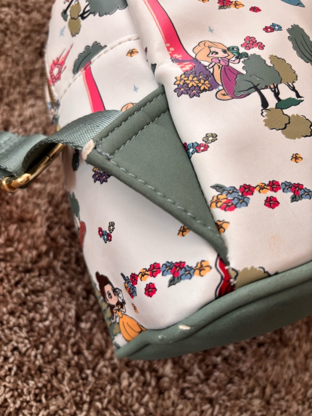 Disney x Loungefly Princess Mini Backpack – Fairytale Forest Print - Picture 8 of 12